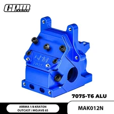 GPM Alloy Front/Rear Gear Box For ARRMA Kraton Outcast Limitless Infraction