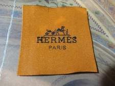 HERMES 1  Designer Tag LABEL Replacement Sewing Accessories 2.5'' lot 1