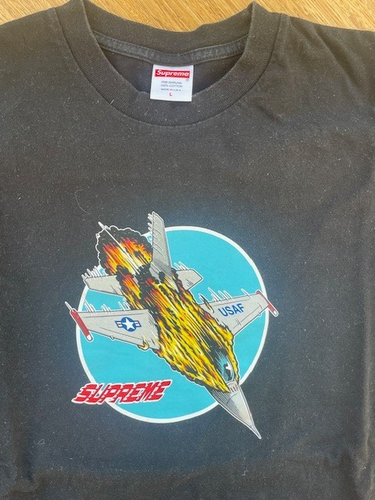 original SUPREME T-Shirt Gr. L schwarz - Bild 2 von 2