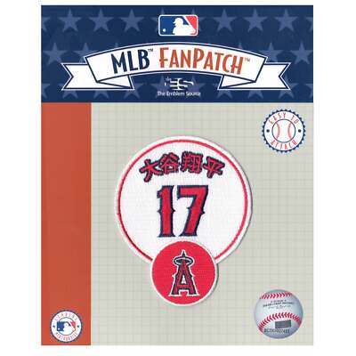 2018 Shohei Ohtani Los Angeles Angels ''17'' Japanese Fan Patch Jersey