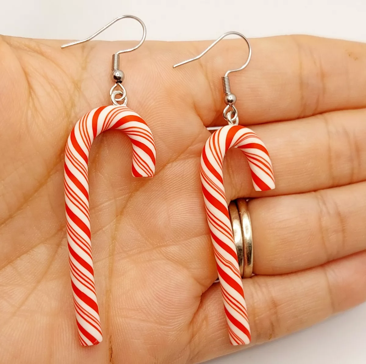 Candy cane best sale earrings