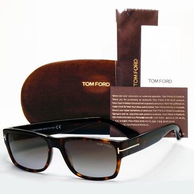 Tom Ford Sonnenbrille Mason Brown Tortoiseshell Grey FT0445 TF 445 52B 56mm [A]