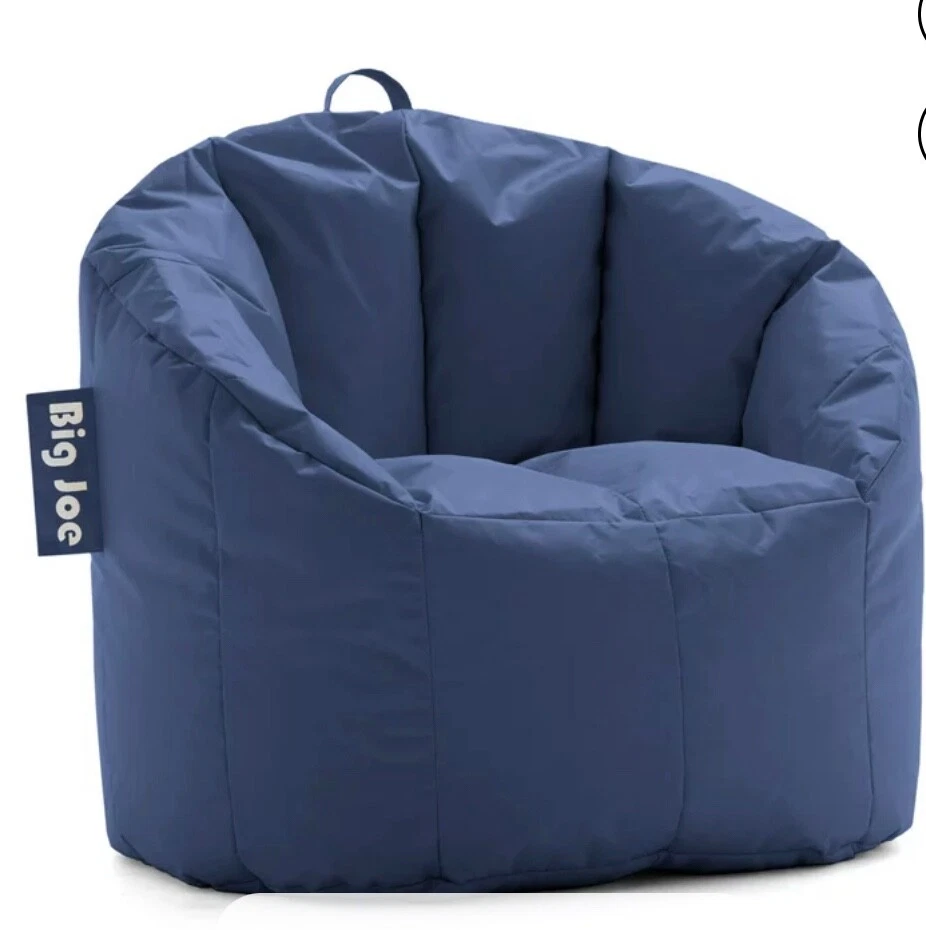 big joe bean bag chair blue new eBay