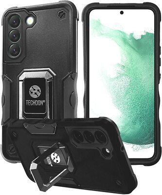  SAMSUNG Galaxy S22, 2 IN 1 KICKSTAND MOBILE PHONE CASE, SHOCKPROOF