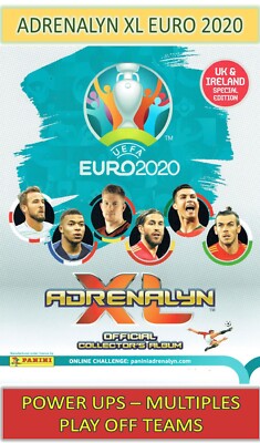 Panini Adrenalyn XL UEFA Euro 2020 Keepers, Multiple, Play Off & Power Up Cards