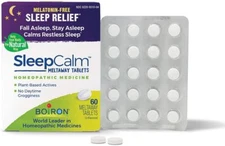 Boiron Sleep Calm Meltaway Tablets, Sleep Relief - 60 Count