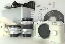  NearNew Tested GOD LEVEL MINT PENTAX Q Camera 2Lens 01, 02 Complete Set