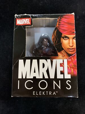 ✿ ELEKTRA MINI-BUST / MARVEL Elektra Marvel Icons mini Bust RED VARIANT 250 of 2000