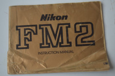 Nikon FM2 Instruction Manual Original 1984