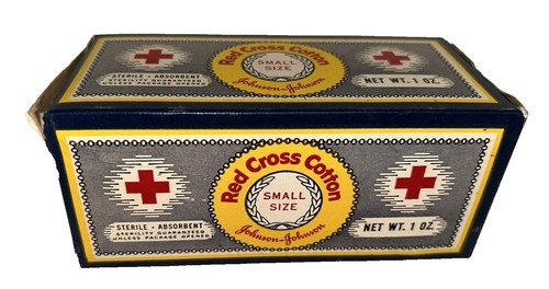 Vintage Rexall Drug First Aid Kit Metal Tin Rusted EMPTY Bath 