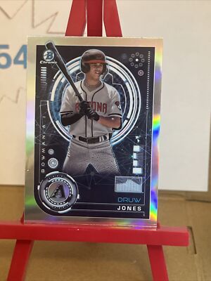 2024 Bowman Chrome Bowman AI Druw Jones #BAI-7 Diamondbacks Baseball Card