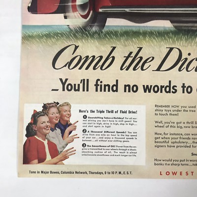 Publicité originale « A Fluid Driving Summer » pour Dodge des