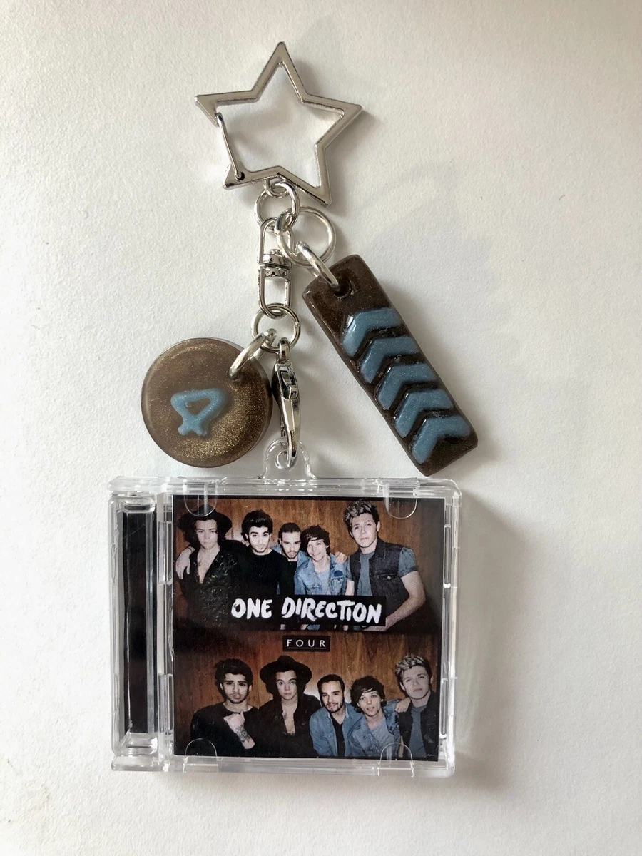 AMBROSIANA Portachiavi Ufficiale One Direction 1D – Doppio Lato, Rosso, Per Ragazzi E Ragazze - 2
