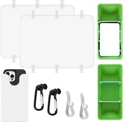 7Pcs Divider Tray Set for Bogg Bag X-Large Original Accessories with Phone Holde