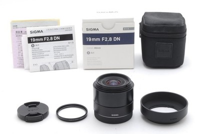*MINT IN BOX* Sigma AF 19mm F/2.8 EX DN Lens Sony E-mount From Japan