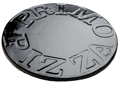 Primo PG00338 16  Glazed Ceramic Baking Stone for Primo XL/LG Oval & Round Grill
