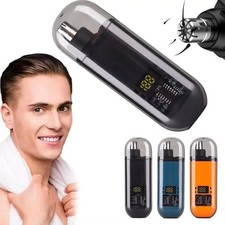    Mini Nose Hair Trimmer for Men USB Rechargeable Ear Hair Shaver Remover Elect