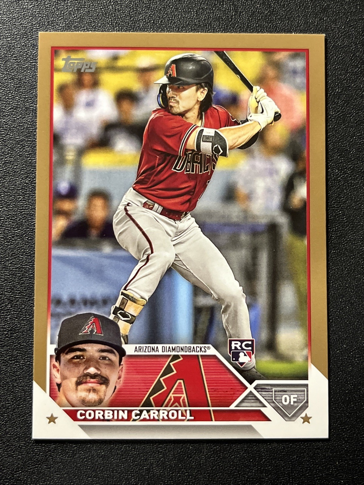Corbin Carroll 2023 Topps #401 Rookie Gold 1600/2023 DBacks
