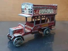 Matchbox Lesney No.2 - 'B Type Bus' Dewar’s ~ Running & Rolling beautifully