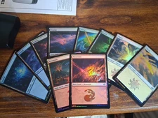 x10-Cards-Lands-Foil-Set 2025 MTG Holo Edge Of Eternities #267-276 L EOE New TCG