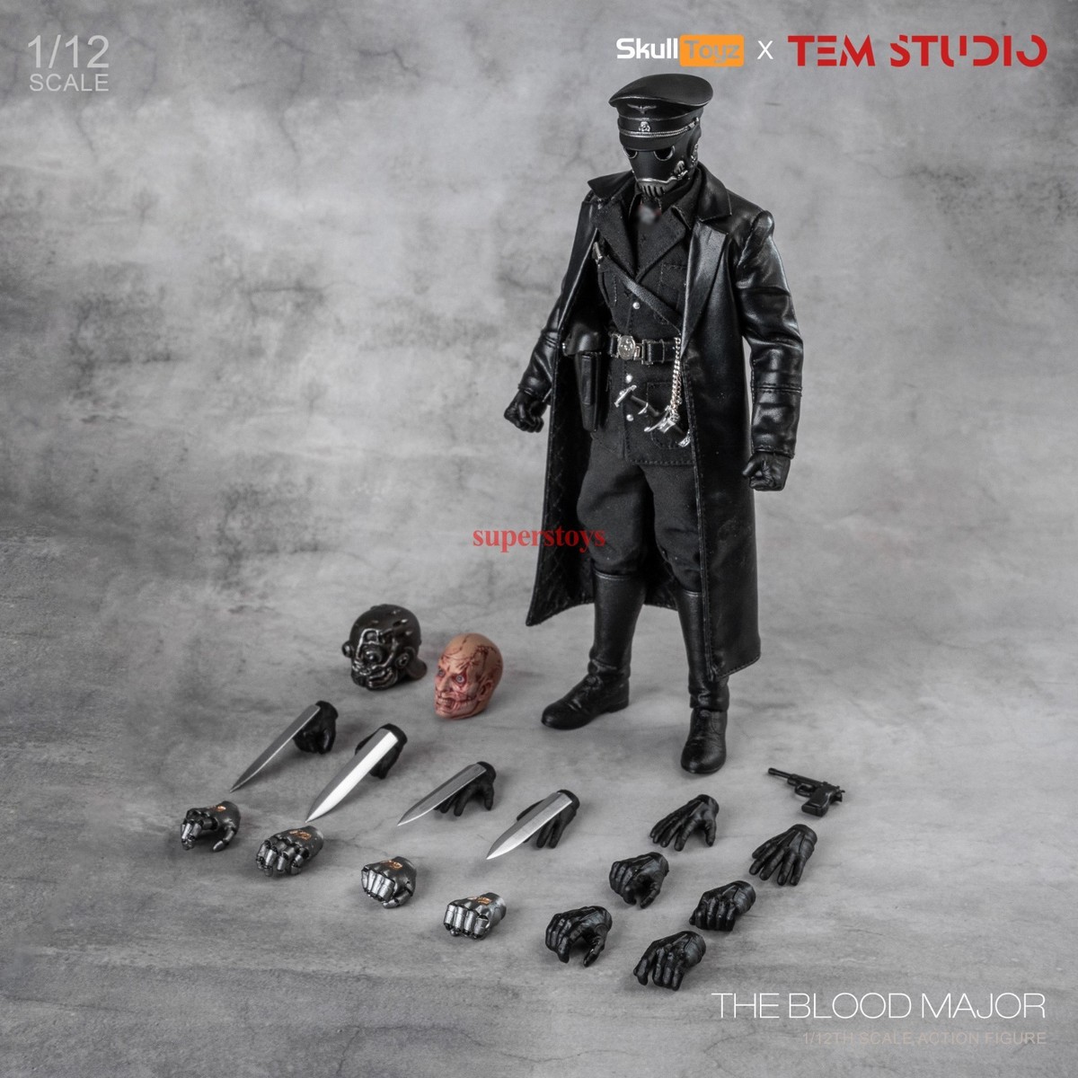 TEM STUDIO 1/12 ザ・ブラッド・メジャー TEMS002 Presale TEM STUDIO TEMS002 1/12 The Blood Major Kroenen Action