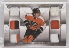 2013-14 Panini Titanium Six Star Memorabilia 18/25 Scott Hartnell #6S-SHA 04y8