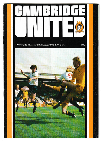 Cambridge United 1980/81 Season select from menu of Home League Programmes - Picture 3 of 3