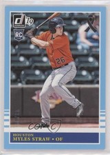 2019 Panini Donruss Retro 1985 Father's Day Ribbon 19/49 Myles Straw #234 0c6