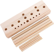 Bow Maker 1Set 5 in 1 Multipurpose Wooden Bowknot Maker Satin Wreath Gift Packin