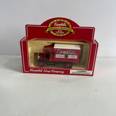 #ad #ad VTG Campbell#x27;s Die Cast Soup Truck 125 Years New in Box $14.00
