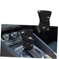 Bling Auto Gear Shift Knob Cover, Knob Gear Stick Protector, Car Shifter Black
