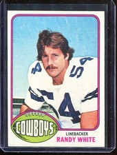 1976  Topps  Football  # 158   Randy White   "ROOKIE"   (NM)   Near Mint