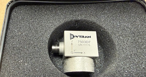 Dytran Instruments 7503D7 Triaxial Accelerometer Sensor w/ Case