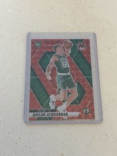 2024-25 Mosaic Basketball Baylor Scheirman True Rookie Red Hobby Exclusive RC SP