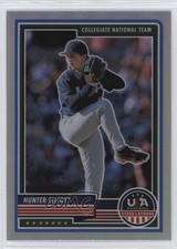 2023 Panini USA Baseball Stars & Stripes Silver Prizm Hunter Elliott #67 11pj