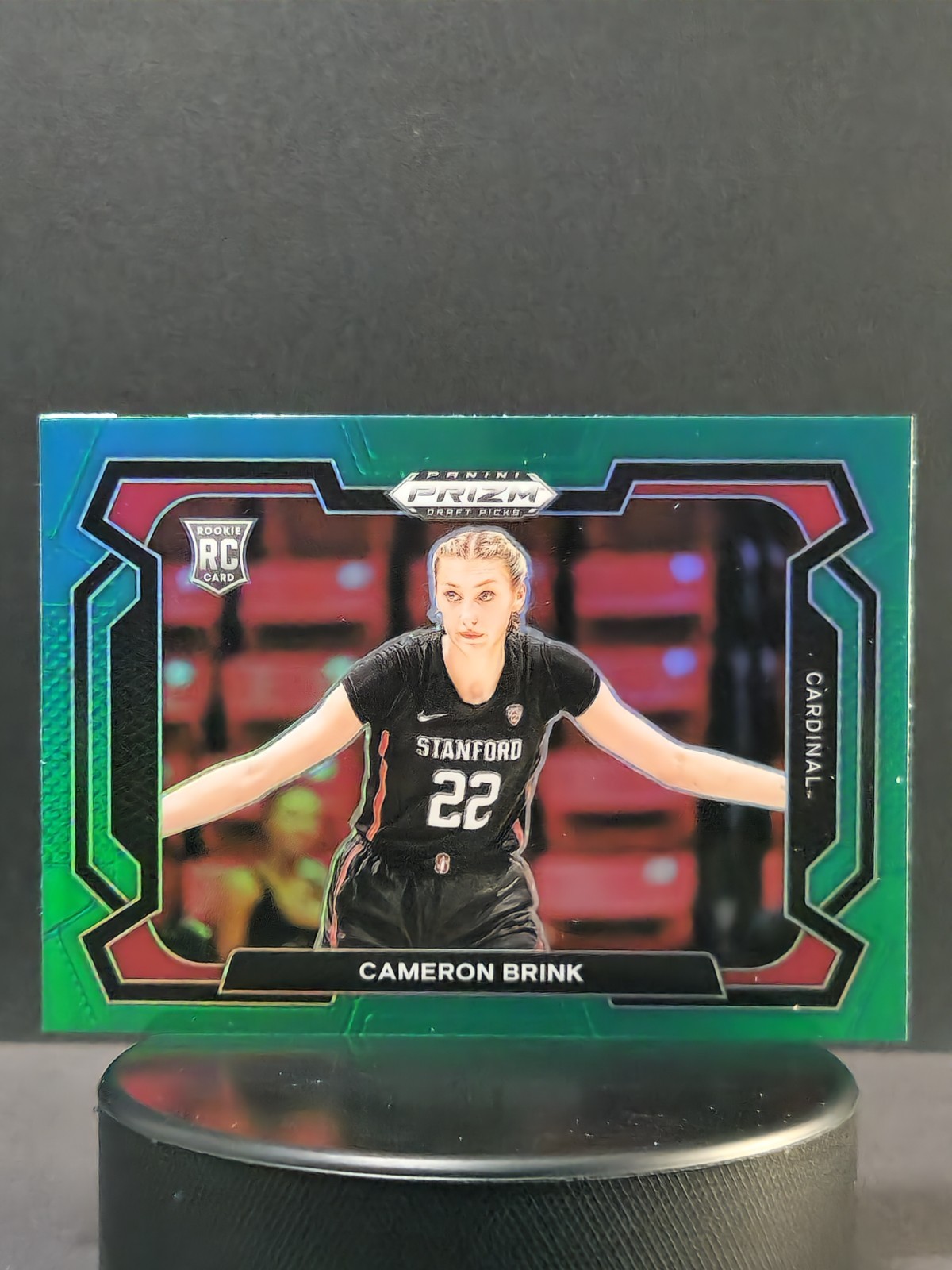 2024 Panini Prizm Draft Picks Cameron Brink #89 Rookie Variation Green Prizm