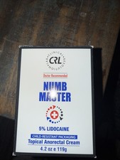 Numb Master Topical Numbing Cream, Maximum Strength Extra Large Size 4.2 oz