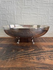 BEAUTIFUL HALLMARKED SILVER DISH BOWL 335g