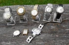 (8) Vintage Men's Mechanical Wristwatches Waltham Elgin Timex Caravelle Belforte