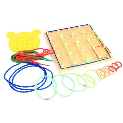 Interactive for Play GeoBoard Supplies Learning Travel Game Simple Toy