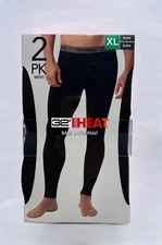 Men's Thermal Base Layer Pants- Warm Lightweight Long Johns