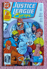Justice League Europe #1 - 1989 DC comics, exc