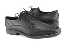 Scarpe basse da uomo Lloyd taglia 44,5 UK.10 slipper pelle nere M 129