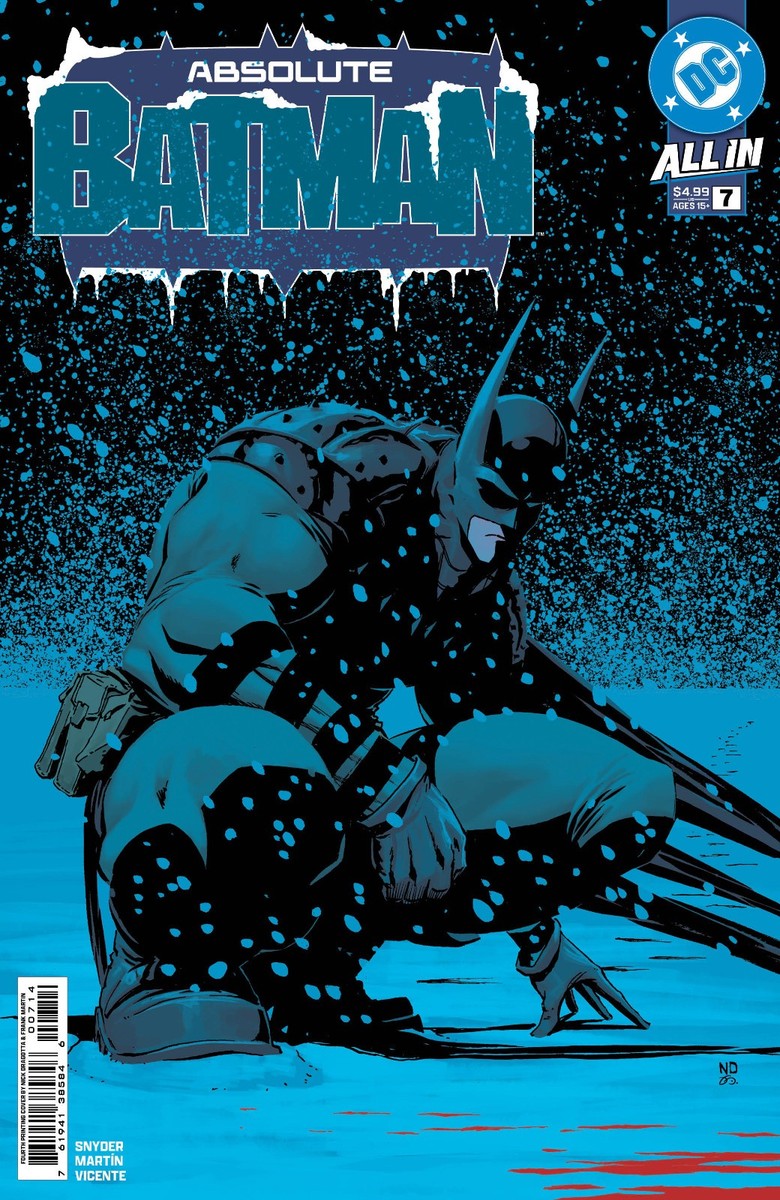 ABSOLUTE BATMAN #7 (NICK DRAGOTTA 4TH PRINT VARIANT)(2025) COMIC