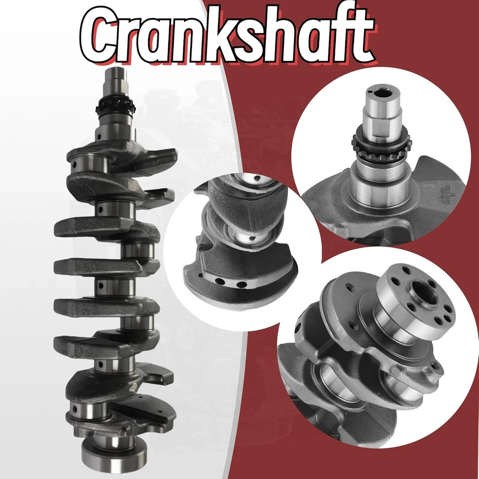 Kit de biela de cigüeñal y junta de cabeza de pistón para Hyundai Kia Soul G4FJ 1.6 Foto 3 de 4