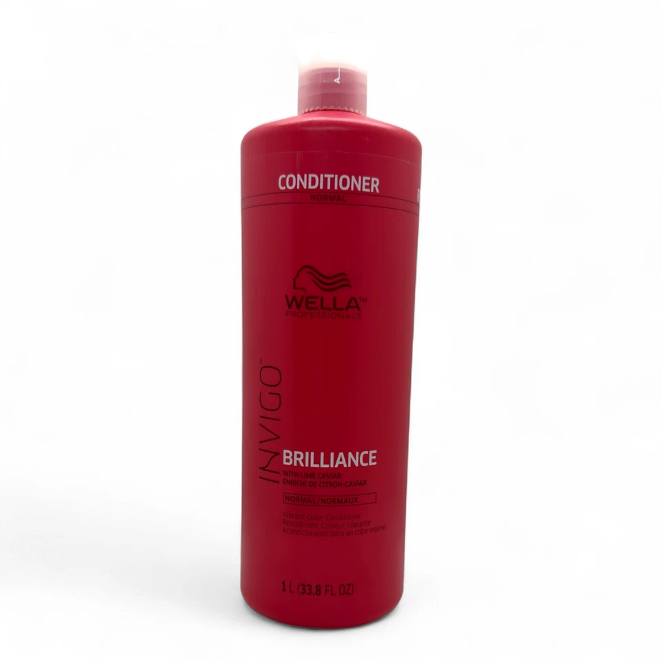 Wella INVIGO Brilliance Conditioner 33.8 oz – Color‑Treated Fine/Normal Hair - Image 3 of 3