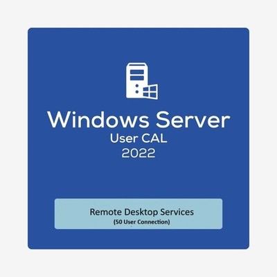 RDS CAL 2022 - Remote Desktop Service For Windows Server 2022 50 User CAL
