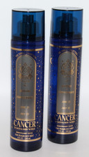 2X Bath  Body Works Cancer Zodiac Collection Fine Fragrance Body Mist 8 oz New