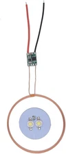 Taidacent 70mm 5V Input Long Distance Wireless LED Coil Inductive Coil Desk L...