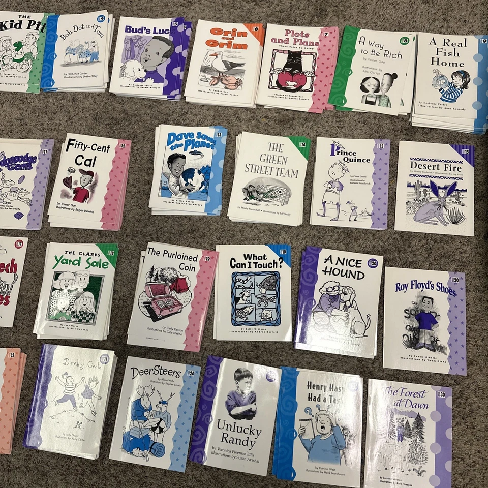 Phonics Practice Readers Grade 1 Lot 40 Titles & 150 + Books Harcourt Brace Foto 4 de 4